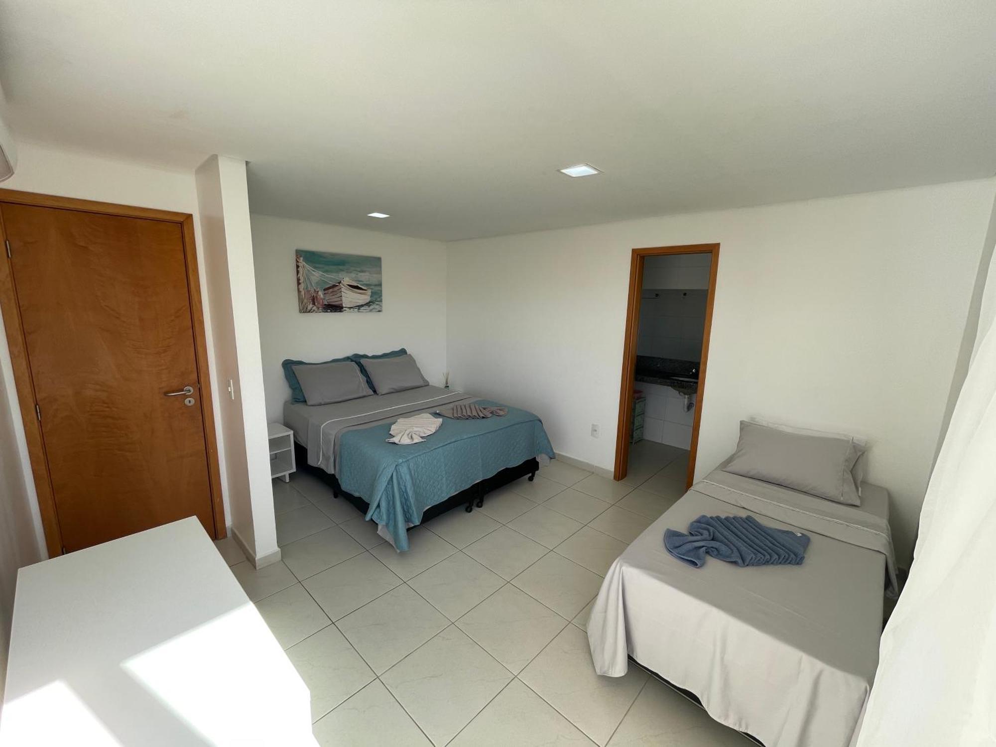 Luxo A Beira-Mar - Flats No Carneiros Beach Resort ปรายา ดอส การ์เนย์รอส ห้อง รูปภาพ