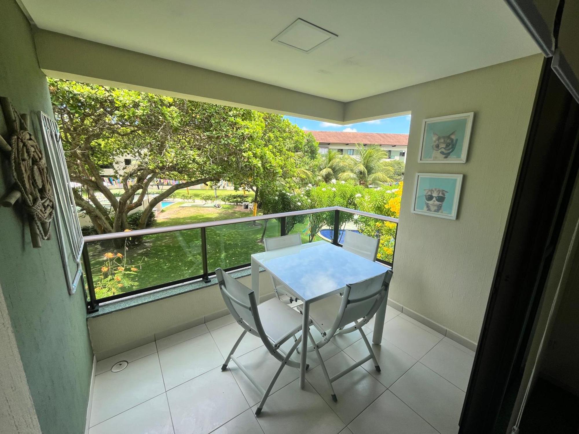 Luxo A Beira-Mar - Flats No Carneiros Beach Resort ปรายา ดอส การ์เนย์รอส ห้อง รูปภาพ